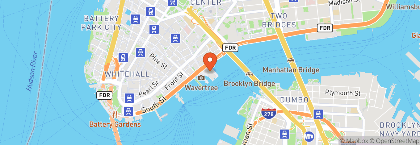 Map of Pier 17