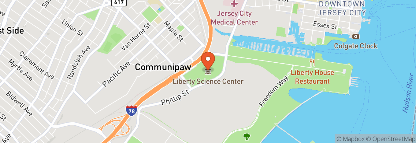 Map of Jennifer Chalsty Planetarium