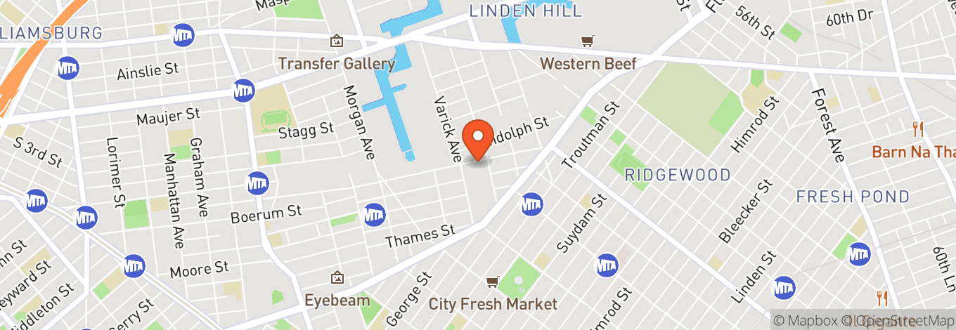 Map of The Bakery