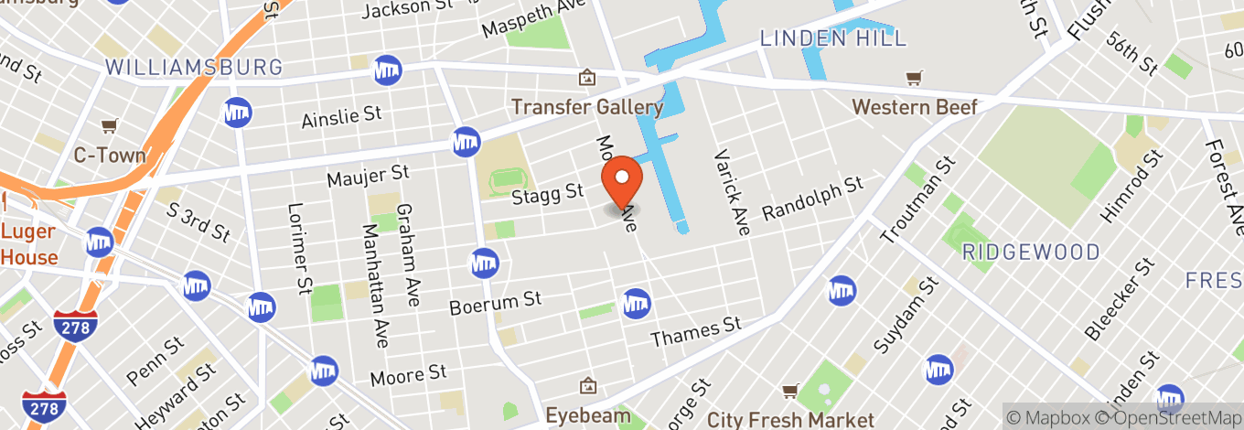 Map of feedbk