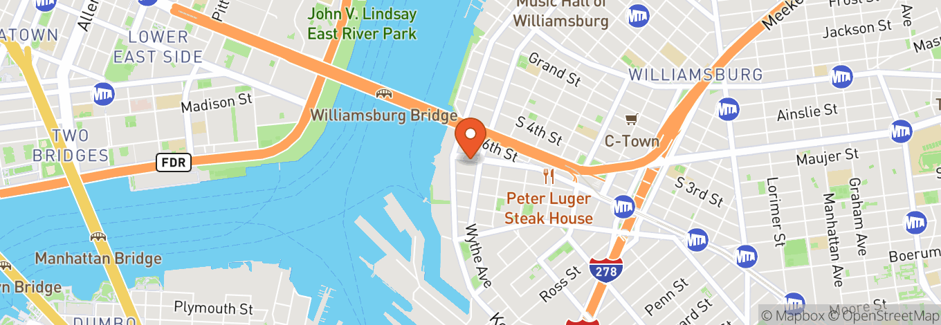 Map of Baby's All Right