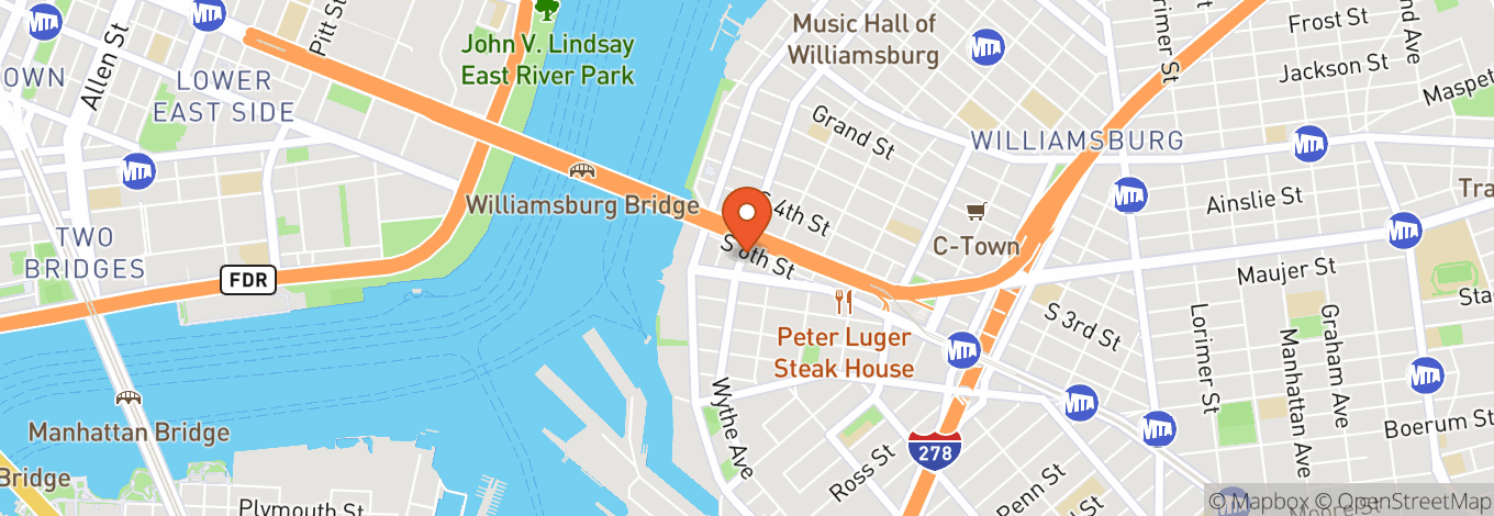 Map of MAD Radio NYC