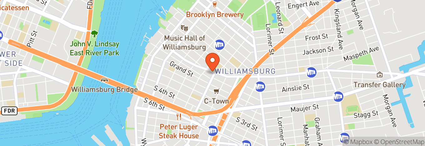 Map of The Test Brewery