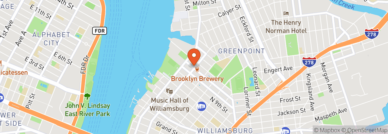 Map of Wythe Hotel
