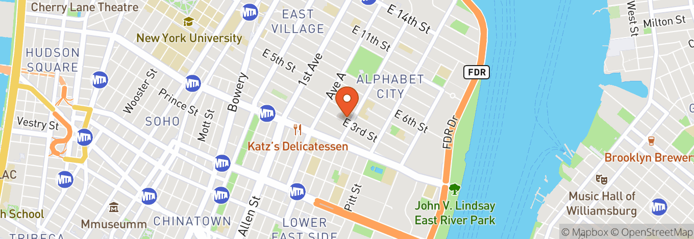 Map of Book Club Bar