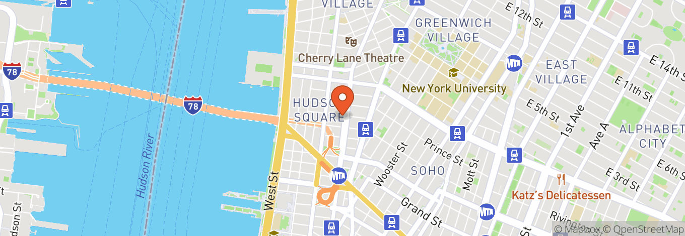 Map of City Winery (New York)