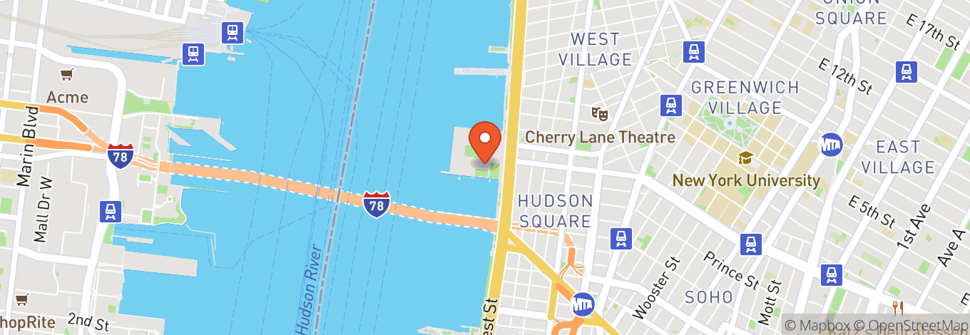 Map of Pier 40 At Hudson River Park
