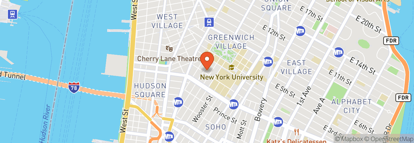 Map of Bleecker Bell