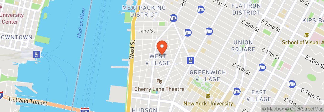 Map of West Village