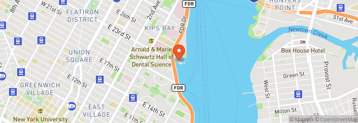 Map of Harbor Lights Yacht - Skyport Marina
