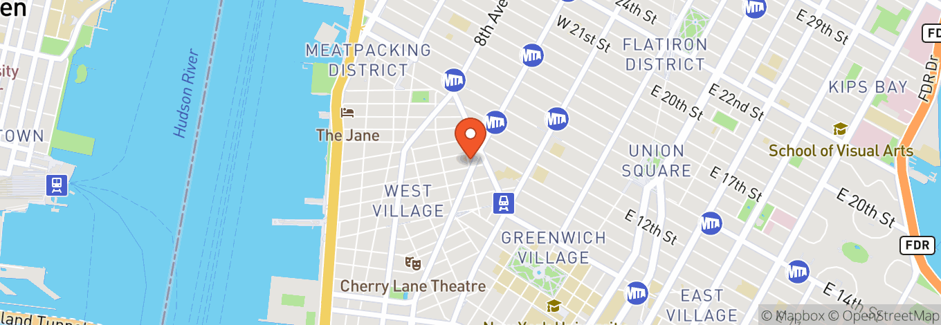 Map of Village Vanguard