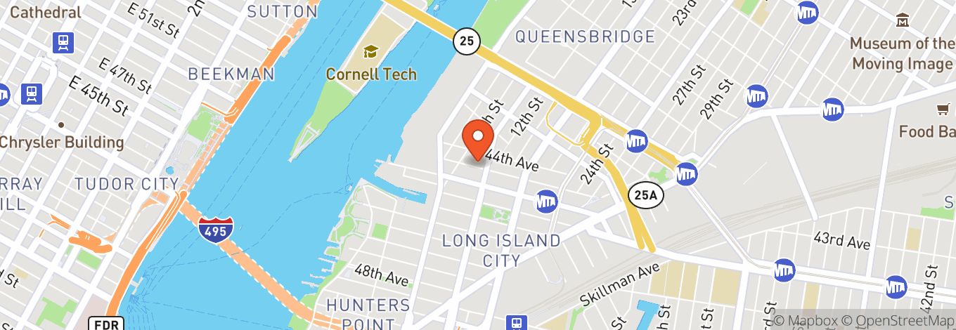 Map of Partake NYC