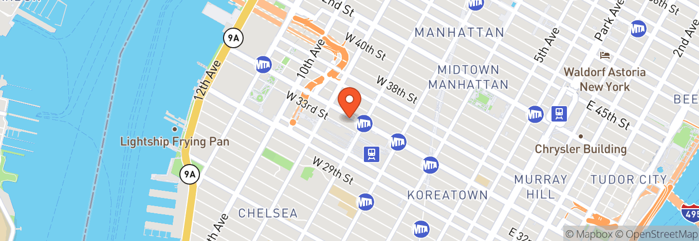 Map of AMC 34th Street 14
