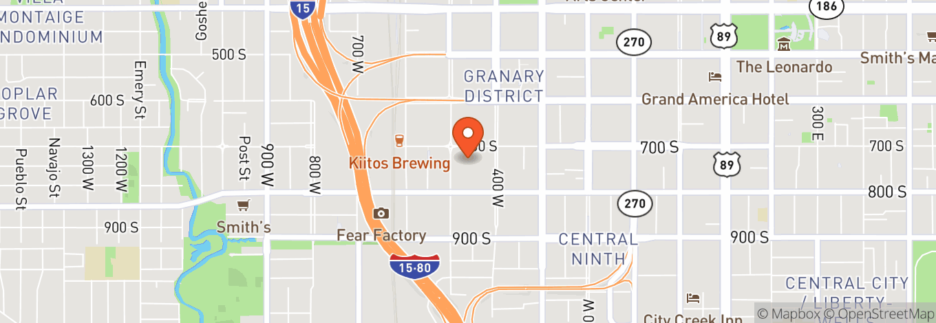 Map of Usac Training Center