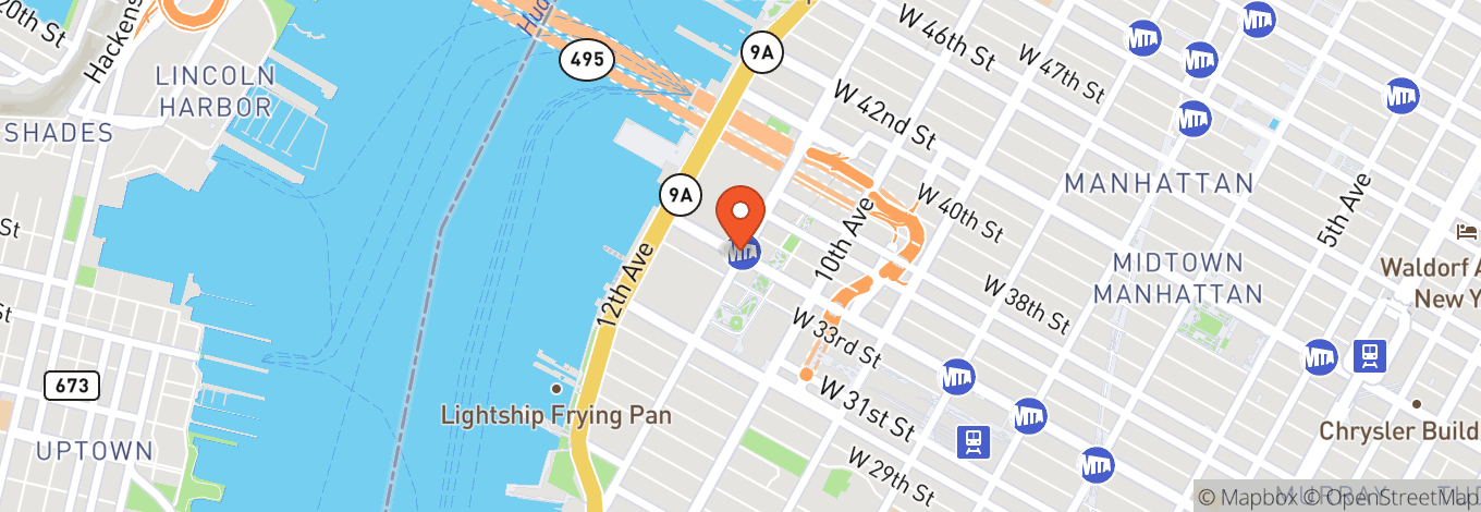 Map of 11th Avenue between E. Pike St. and E. Pine St.
