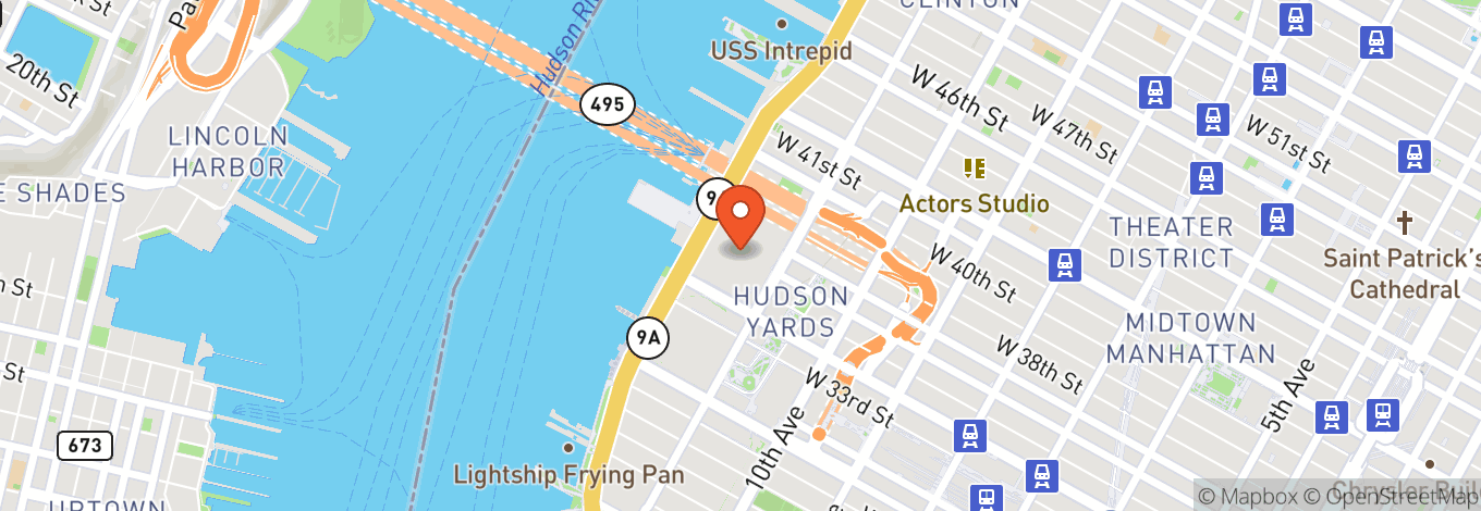Map of Javits Center