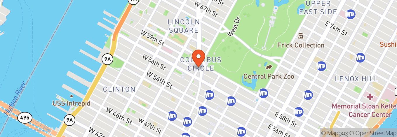 Map of Town Hall Seattle