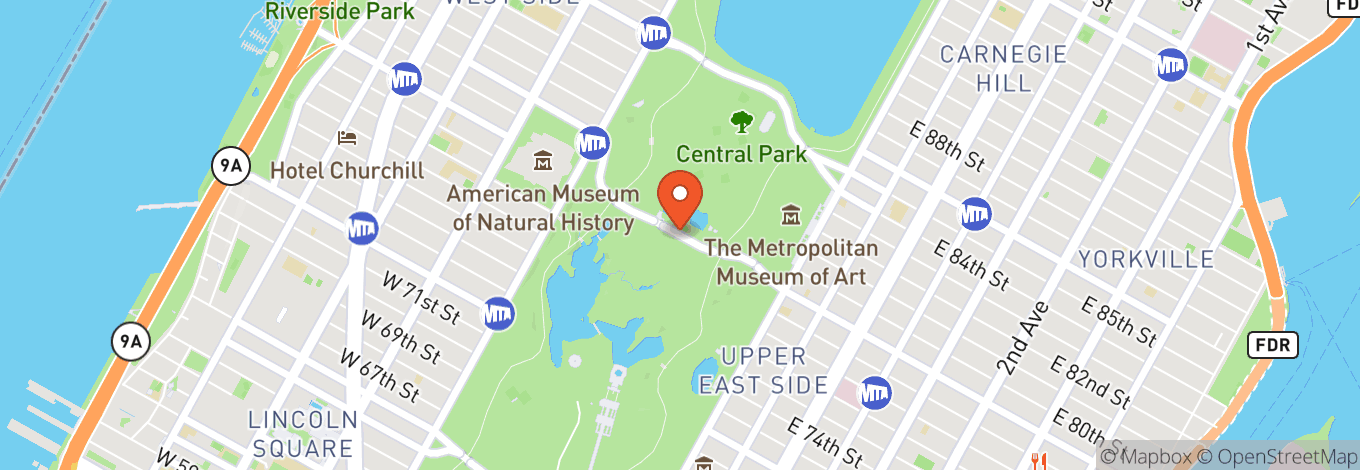 Map of Central Park