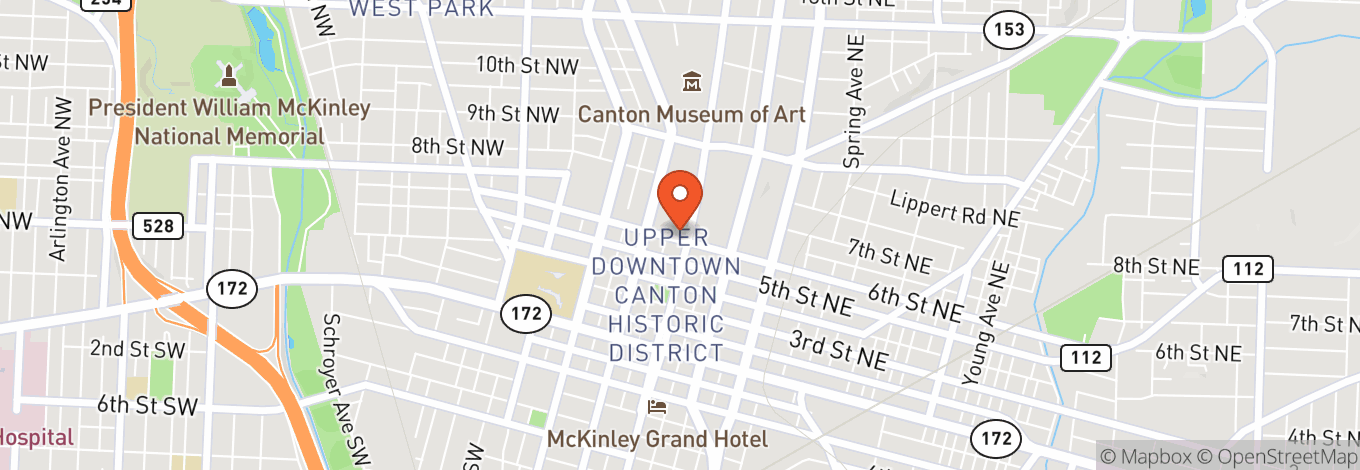 Map of Canton Palace Theater