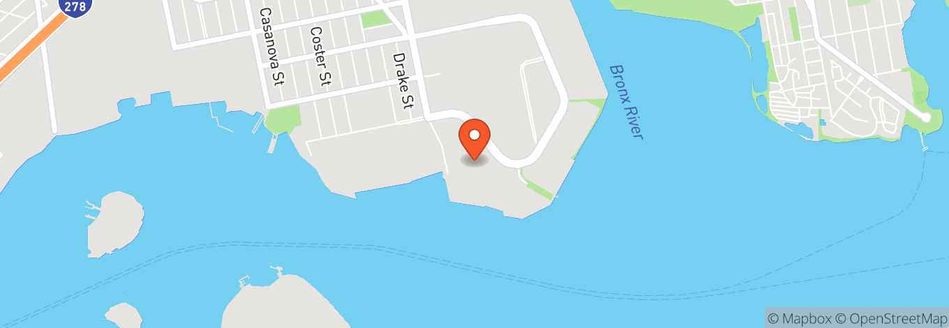 Map of Fulton Fish Market