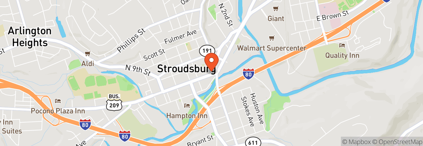 Map of The Sherman Theater