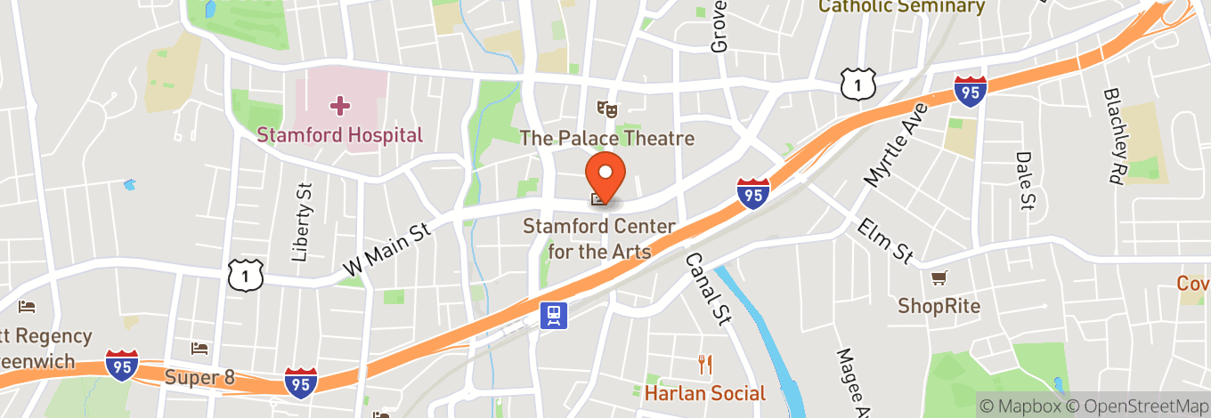 Map of Palace Theatre Stamford