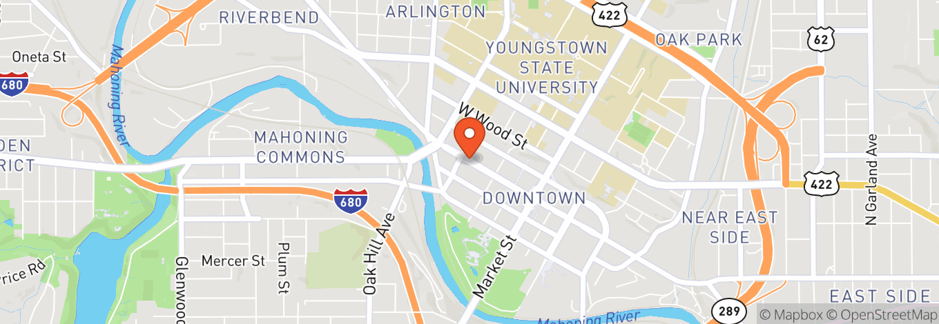 Map of Powers Auditorium