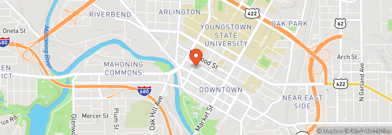 Map of Ford Family Recital Hall