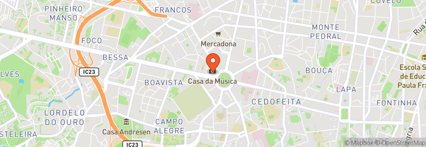 Map of Casa Da Música