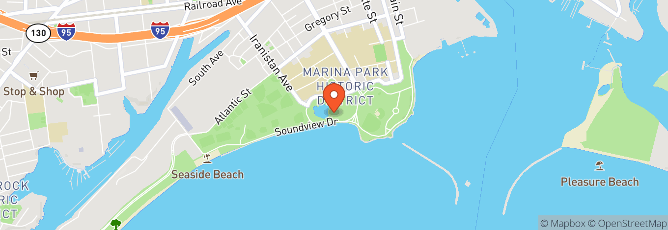 Map of Soundside Music Festival at Seaside Park