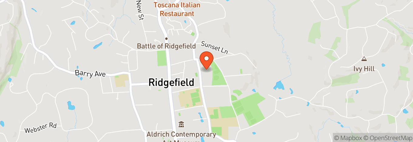 Map of Ridgefield Playhouse