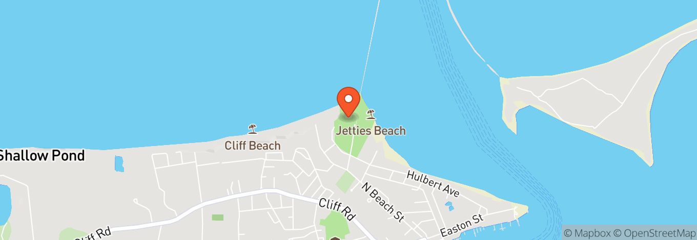 Map of Jetties Beach
