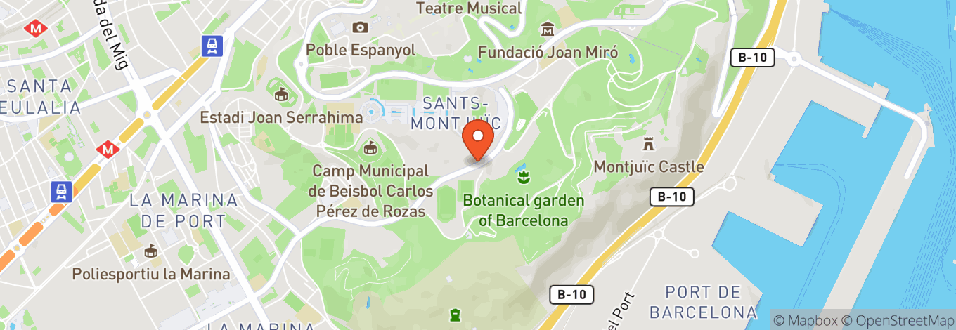 Map of Sant Jordi Club