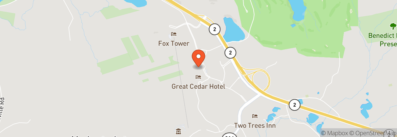 Map of Premier Theater At Foxwoods Resort Casino