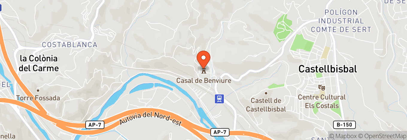 Map of Castell De Ben Viure