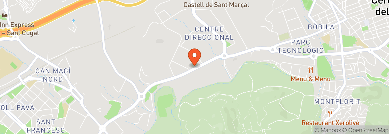 Map of Masia D'en Cabanyes