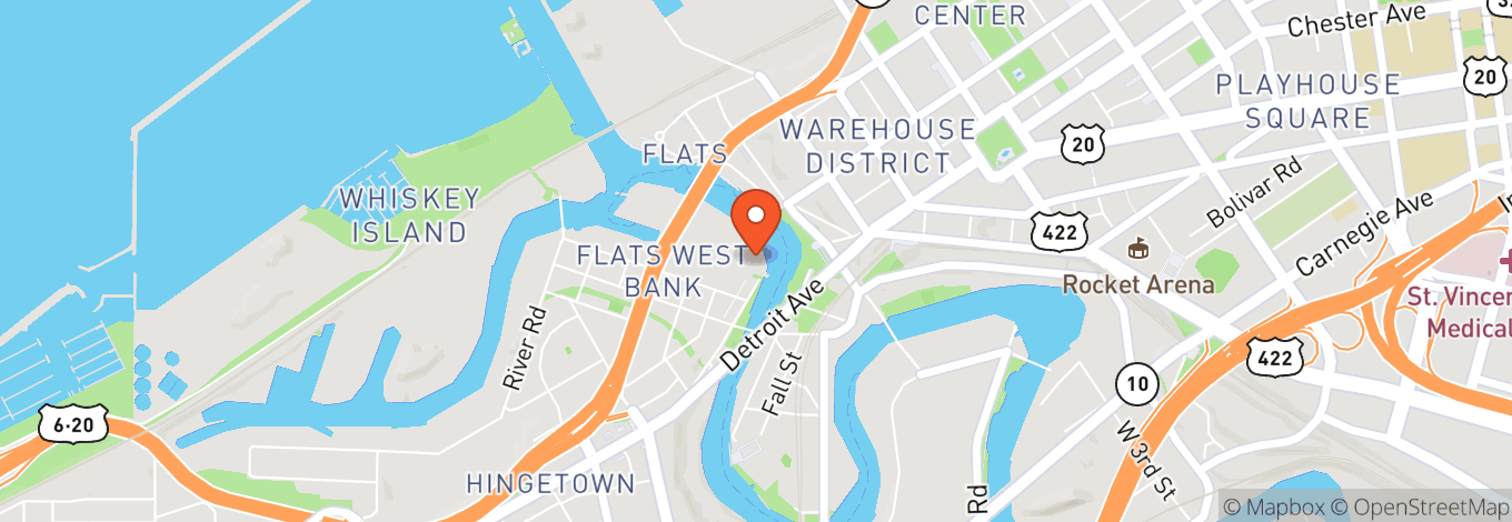 Map of Jacobs Pavilion