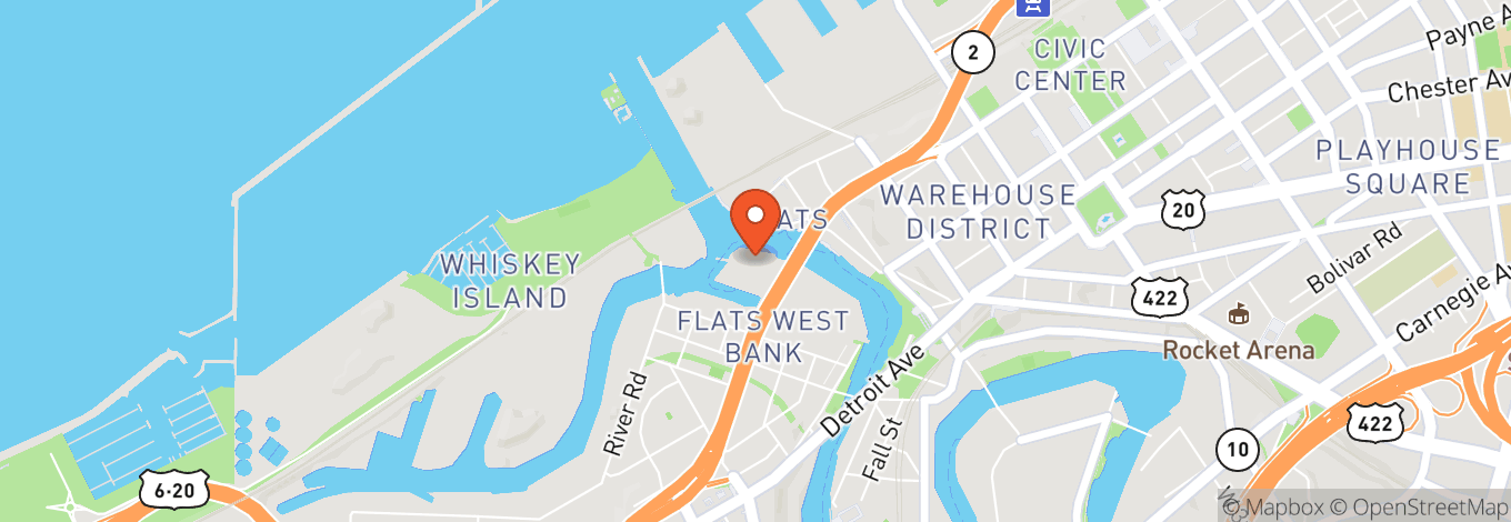 Map of Funny Bone Comedy Club