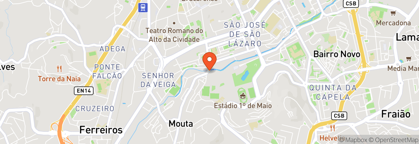 Map of Altice Forum Braga