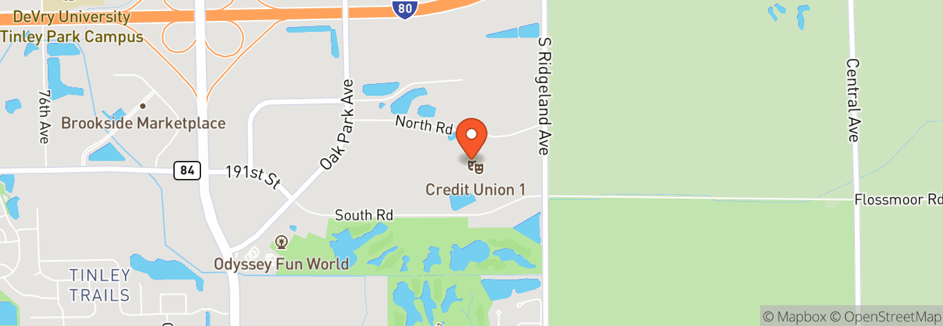 Map of Credit Union 1 Amphitheatre