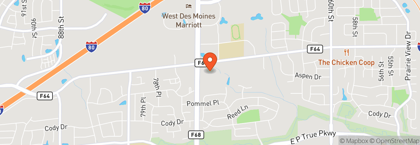 Map of Lutheran Church of Hope