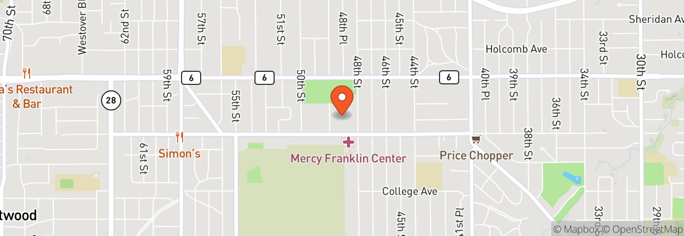 Map of The Franklin Theater
