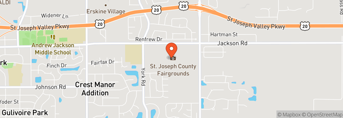 Map of St. Joseph County Fairgrounds