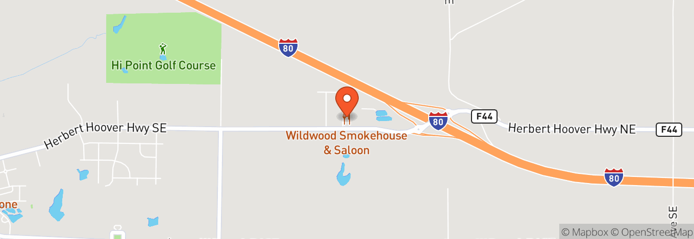 Map of Wildwood Saloon
