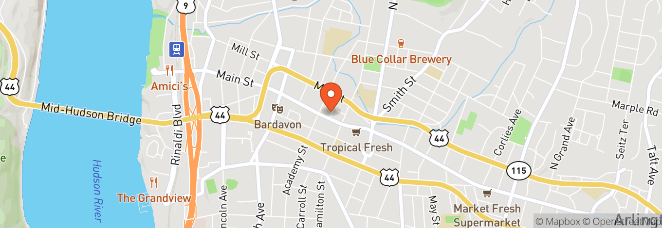Map of The Chance Theater