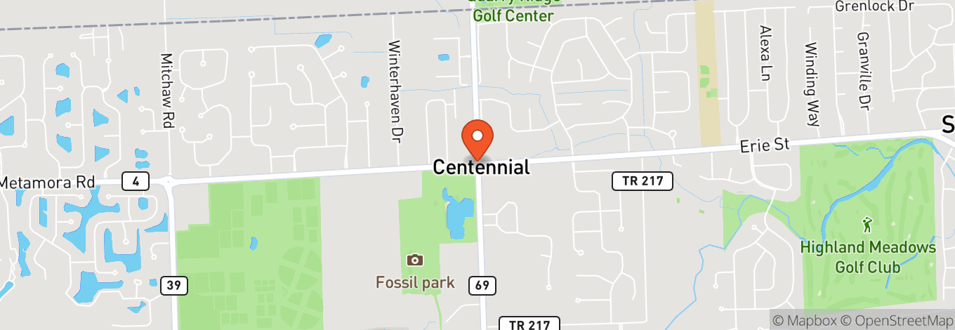 Map of Centennial Terrace