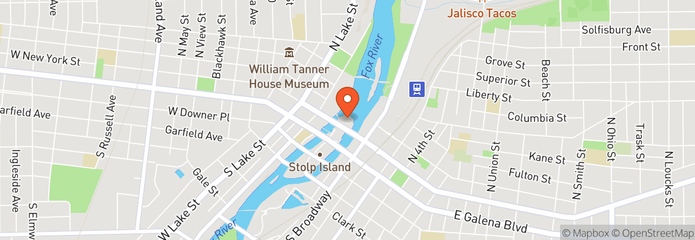 Map of Hollywood Casino Aurora