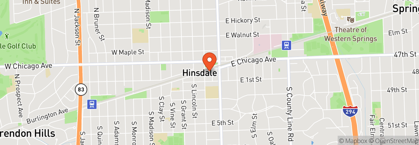 Map of Hinsdale Wine Shop