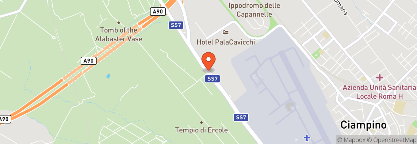 Map of Capanelle Racecourse