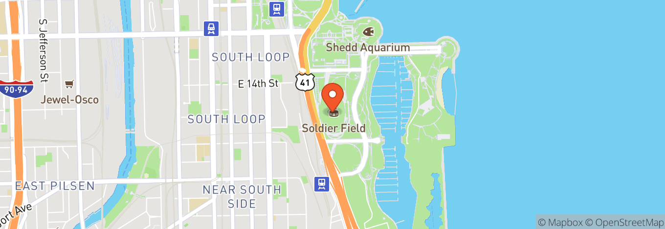 Map of Soldier Field